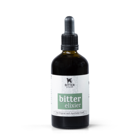 Bitter-Elixier Greiff – das Original nach Apotheker Greiff – ist eine Tinktur aus Bitterstoffen bei plantenfit aus einer kleinen Manufaktur