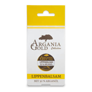 Argania Gold Lippenbalsam Hochwertiges Arganöl bildet einen Feuchtigkeitsfilm auf den Lippen, schützt Ihre Lippen vor dem Austrocknen