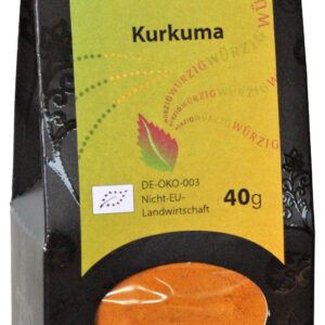Kurkuma kbA BioBeroli bei plantenfit Ingwergewächs, die Wurzel enthält Kurkumin Polyphenole Speisen und Getränke färbt sie gelb wie Safran