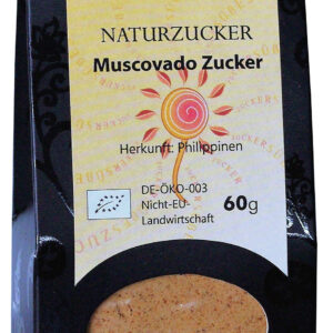 Muscovado Zucker kbA Muscovado oder Mascobado BioBeroli bei plantenfit malzig karamellartiger Geschmack Philippinen Zuckerrohr mit Melasse