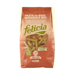 Fusilli Vollkornreis Bio Felicia mit dezent-natürlichem Geschmack nach Reis feine Konsistenz gut verträglich leicht verdaulich